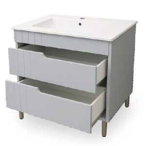 Тумба "Нуар" Т8 Mixxus Cubic 60-80, матово-сіра