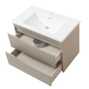 Тумба "Сена" Т8 Mixxus Cubic 60-80, мокко, підвісна